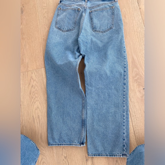 Abercrombie & Fitch Mid Rise Slouchy Jean wide leg - Picture 12 of 12